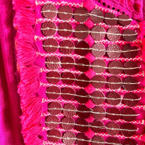 Anthropologie × BLANK LONDON Lissa Embroidered Peasant Blouse Medium NWT - Picture 7 of 15